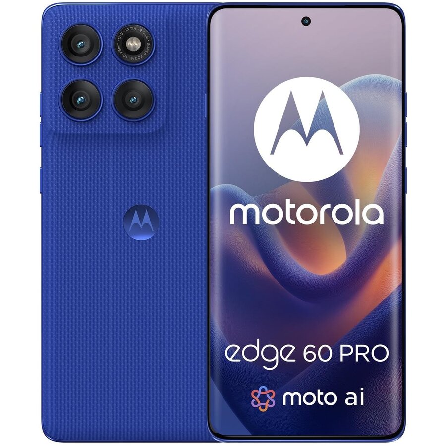 Telefon mobil Edge 60 Pro 12GB 512GB Dazzling Blue