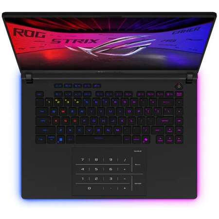 Laptop ASUS ROG Strix Scar 16 2.5K 16 inch Intel Core Ultra 9 275HX 64GB 2TB+2TB SSD RTX 5090 Windows 11 Pro Black