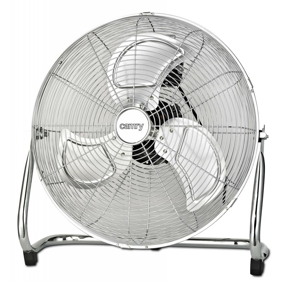 Ventilator de Podea CR7306 3 Viteze 140W Elice Metal 45cm Argintiu
