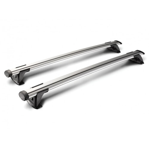 Set 2 Bare Transversale Aero ThruBar 120CM (S16Y) Argintiu
