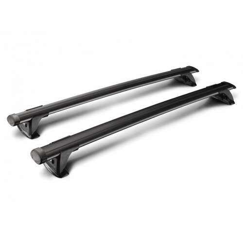 Set 2 Bare Transversale Aero ThruBar 135CM (S17YB) Negru