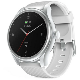 Smartwatch Fit Watch 5010  Waterproof 1.38inch / 46mm Curea Silicon Argintiu/Gri
