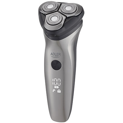 Aparat de Ras Electric AD 2945 LED Display Autonomie 60 Min Gri/Negru