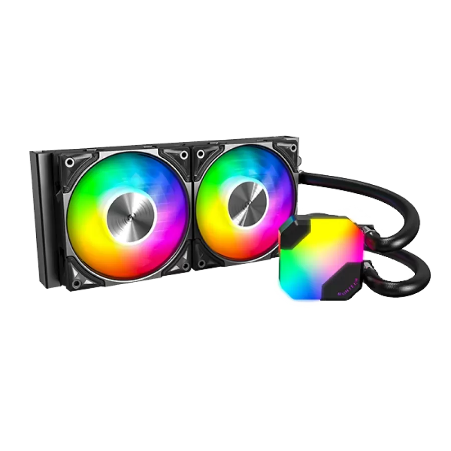 Cooler Procesor Montech Hyper Flow ARGB 240 Negru