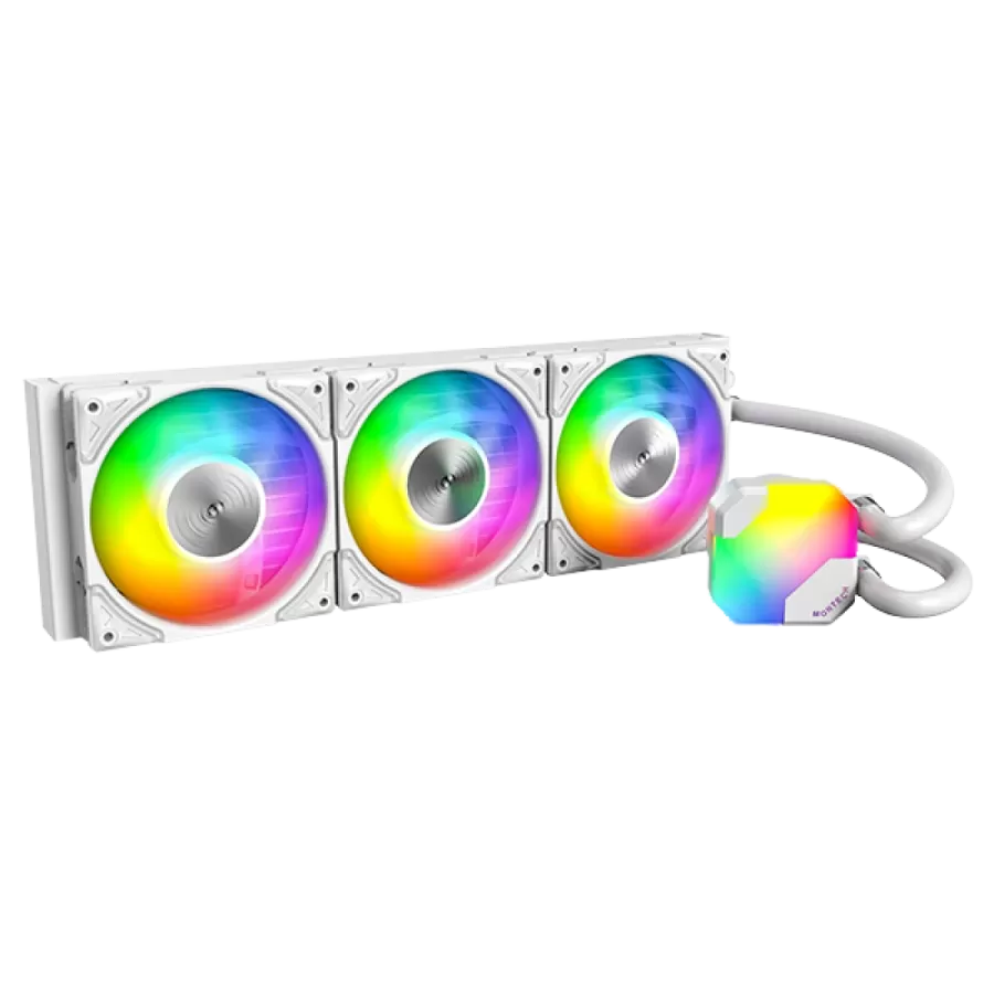 Cooler Procesor Montech HyperFlow ARGB AIO 360MM Alb