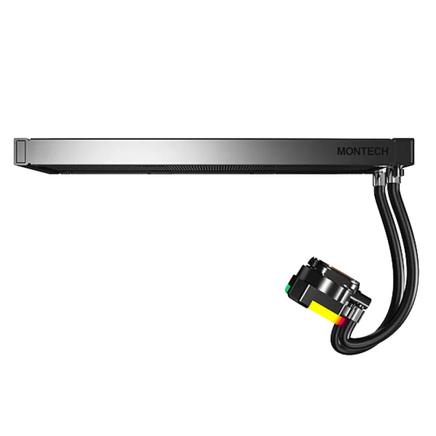 Cooler Procesor Montech Hyper Flow ARGB AIO 360MM Negru — imaginea 4
