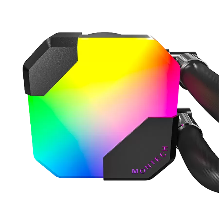 Cooler Procesor Montech Hyper Flow ARGB AIO 360MM Negru — imaginea 5