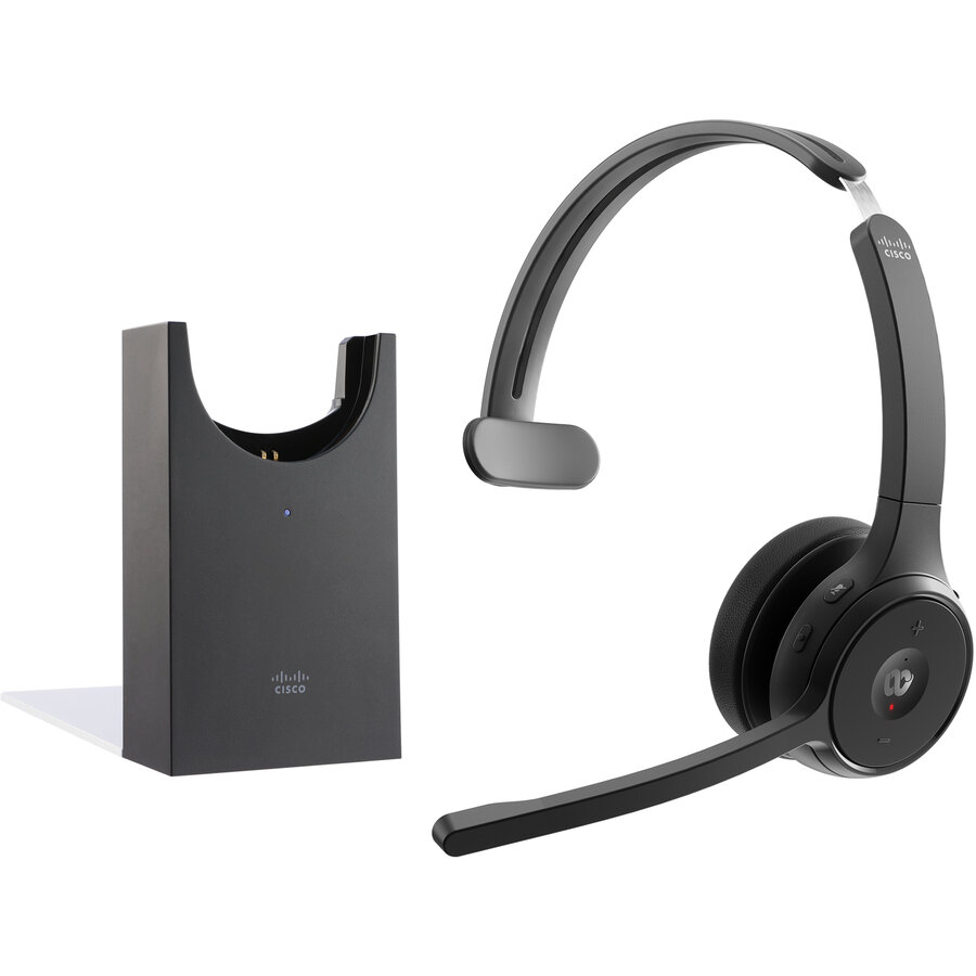 Casti 721 Wireless Single+Stand Negru