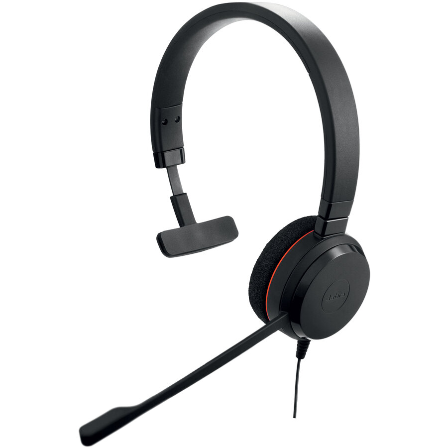Casti Jabra Evolve 20 USB-A & USB-C MS Mono - imagine 2