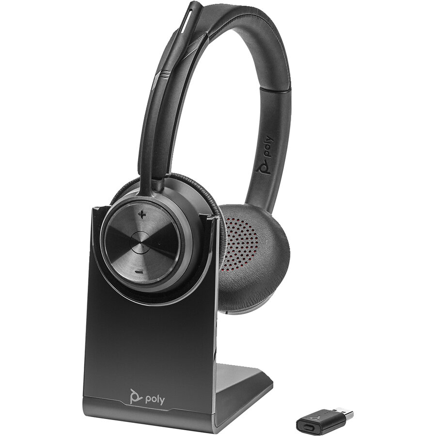 Casti Poly Savi 7320 UC Stereo Negru