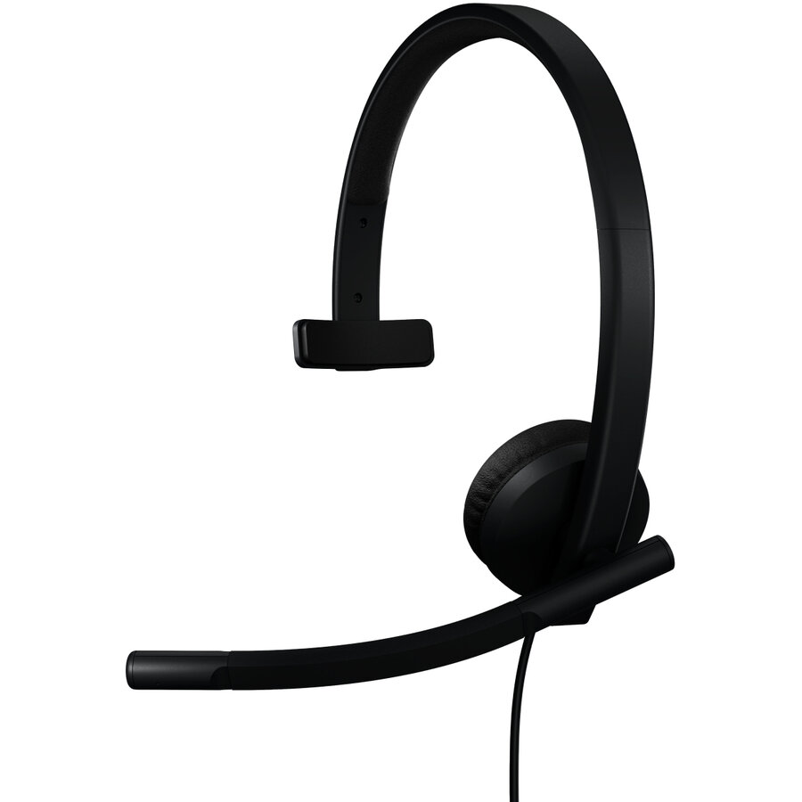 Casti USB MONO H570E USB-A/TEAMS VERSION EMEA28-935 Negru