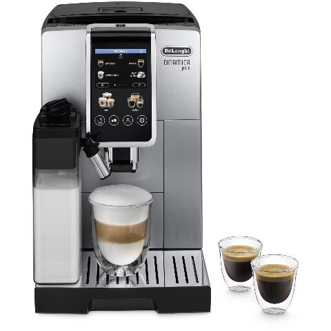 Espressor Cafea ECAM 380 85 SB Dinamica Plus 19 Bar 1.8L Negru-Argintiu