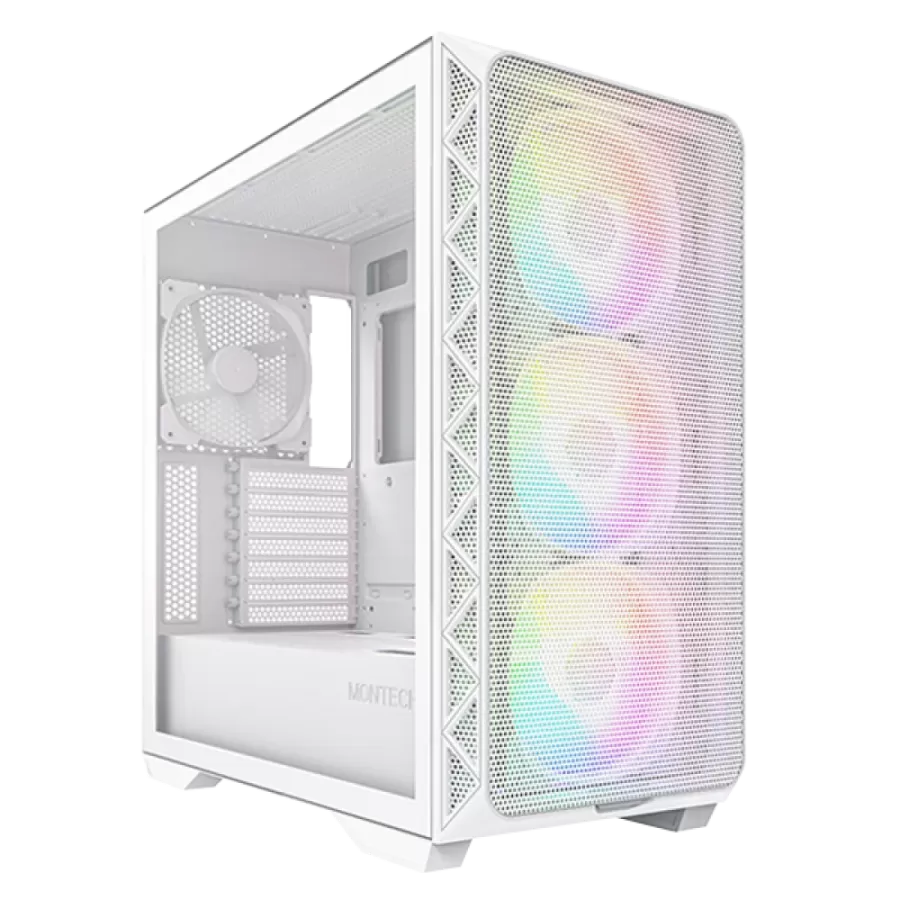 Carcasa PC Montech AIR 903 MAX Midi-Tower ATX Tempered Glass Alb