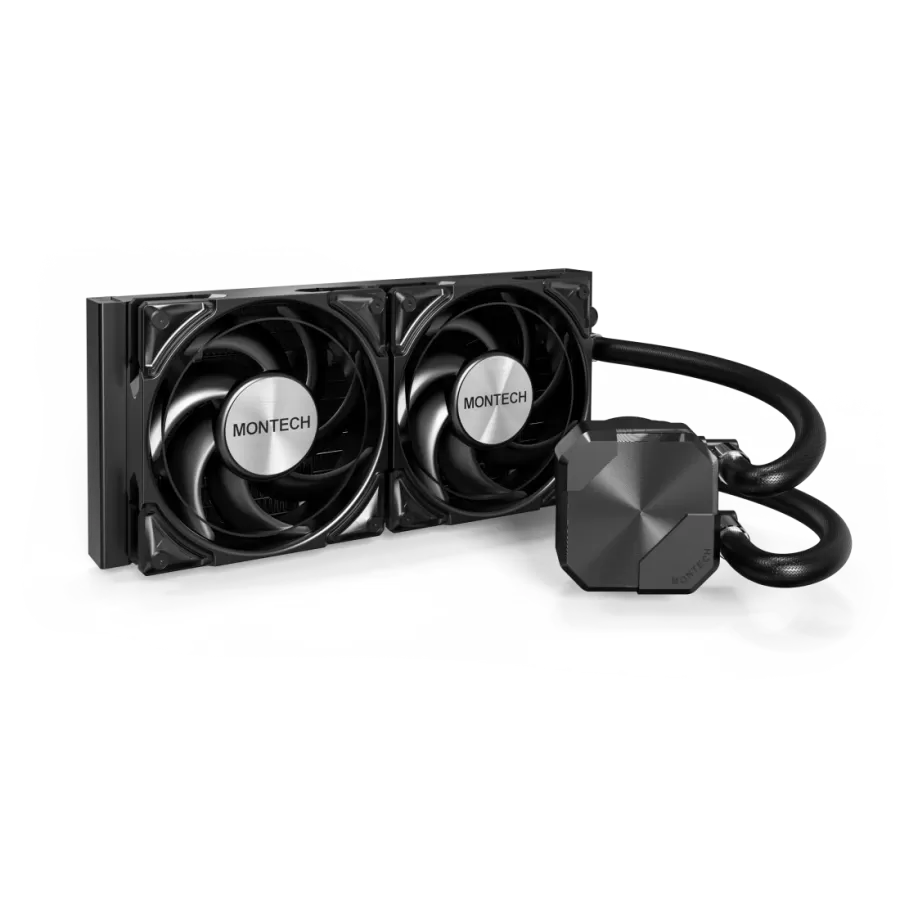 Cooler Procesor Montech HyperFlow SILENT 240 Negru