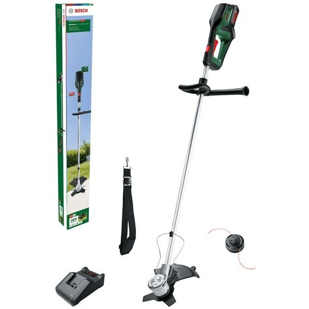 Trimmer pentru Gazon / Iarba / Tufisuri AdvancedBrushCut 36V-23-750 (06008C1K03) 23CM cu Acumulator 36V 2Ah Verde/Negru