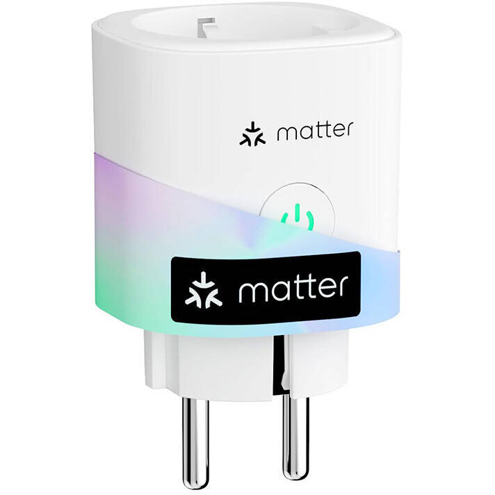 MSS315MA-EU Monitorizarea energiei Matter 16A Compatibila Apple HomeKit Alb