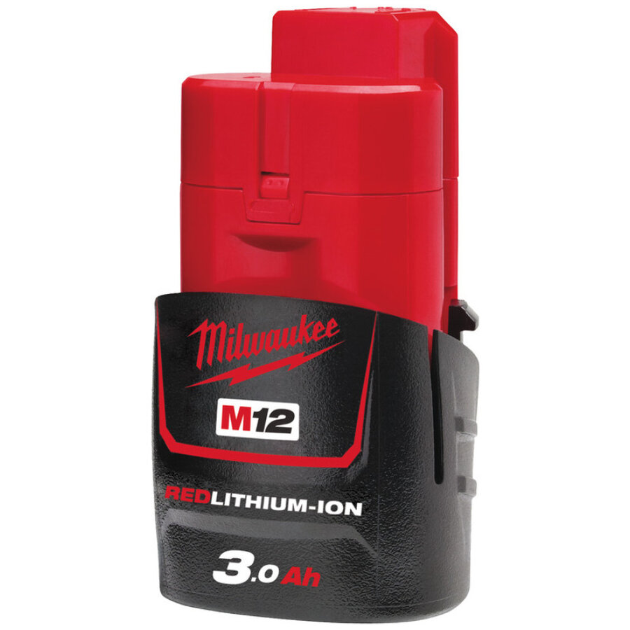 Acumulator M12 B3 REDLITHIUM-ION™ 12V 3.0Ah Negru/Rosu