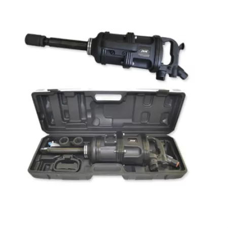 Pistol de Impact JBM Pneumatic 1inch Cuplu Maxim 3260Nm 6 Viteze Lungime Totala 670mm Lungime Ax 220mm Negru
