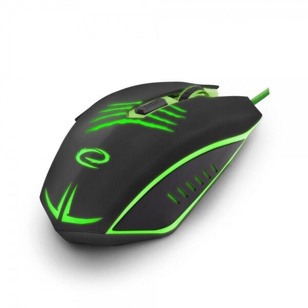 Mouse Optic Gaming Claw EGM209 2400Dpi 1.5M Usb Negru/Verde