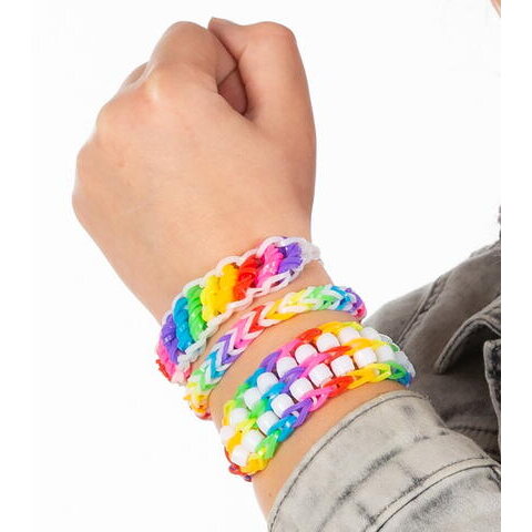 Set Creativ cu Elastice Loom i Do 6+Ani Multicolor