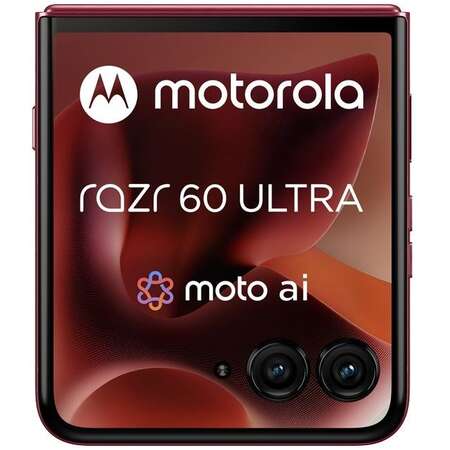 Smartphone Motorola Razr 60 Ultra 16GB 512GB Rio Red