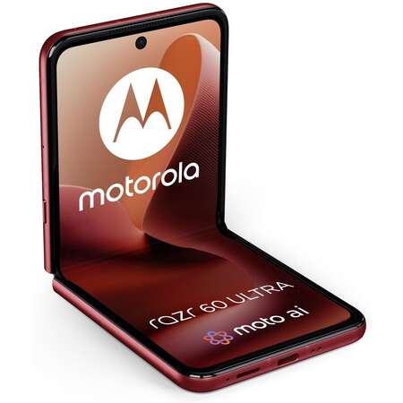 Smartphone Motorola Razr 60 Ultra 16GB 512GB Rio Red