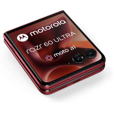 Smartphone Motorola Razr 60 Ultra 16GB 512GB Rio Red