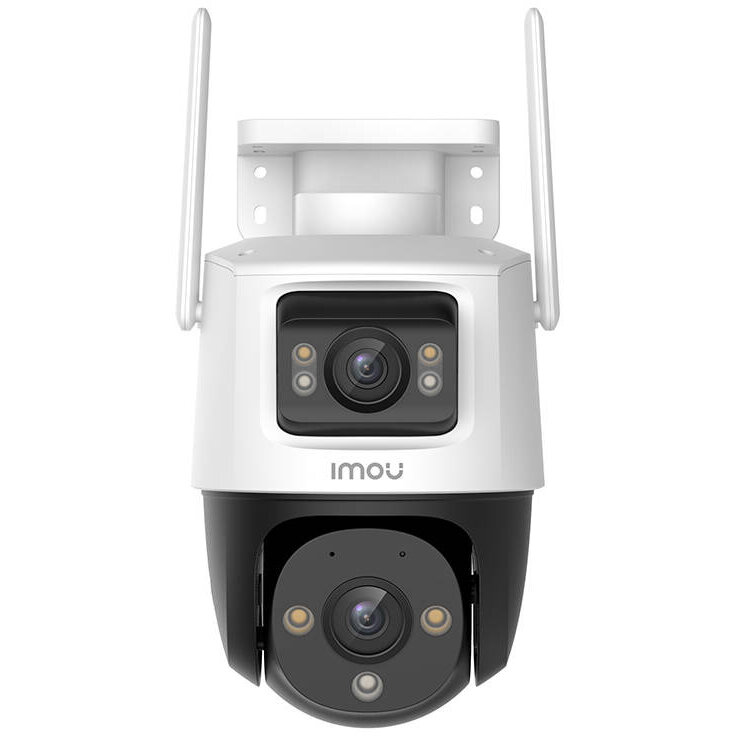 Camera supraveghere Cruiser Dual Exterior 8MP Night Vision Microfon si difuzor incorporate WiFi Alb