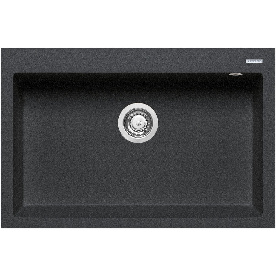 Set Chiuveta de Bucatarie ISTROS 76x50 1B si Suport Multifunctional ROLL UP Negru