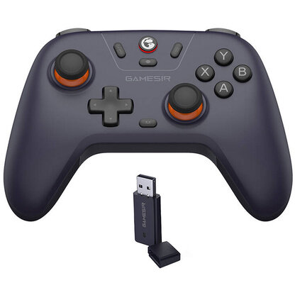 Controler fara Fir T4n Lite pentru Steam Android iOS si Switch Bluetooth 600mAh USB-C Violet
