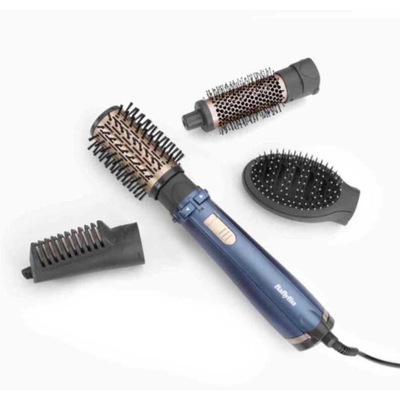 Perie Rotativa Style Pro AS965E 1000W Tehnologie Ionica 4 Accesorii Albastru