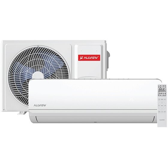 Aparat Aer Condiționat Allview SENSY 18 18000 BTU WI-FI Clasa A++/A+ Sleep Mode Eco Mode Alb