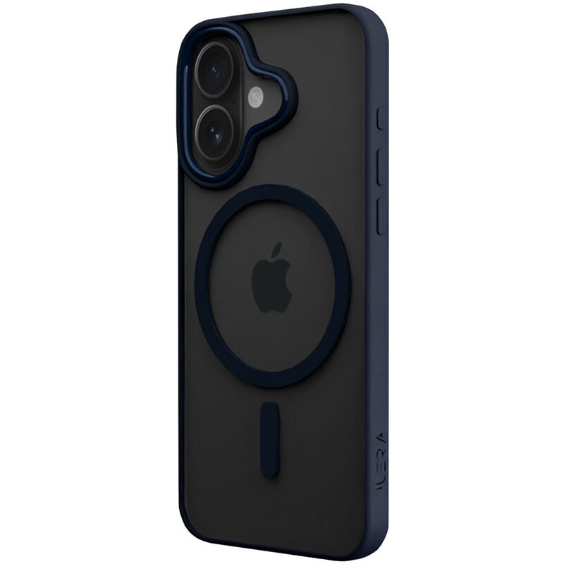 Husa iLera ColorAnt Clear Case Blue pentru iPhone 16