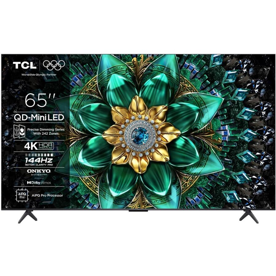 Televizor Mini LED 65Q6C 164cm 65inch Google TV Ultra HD 4K Black