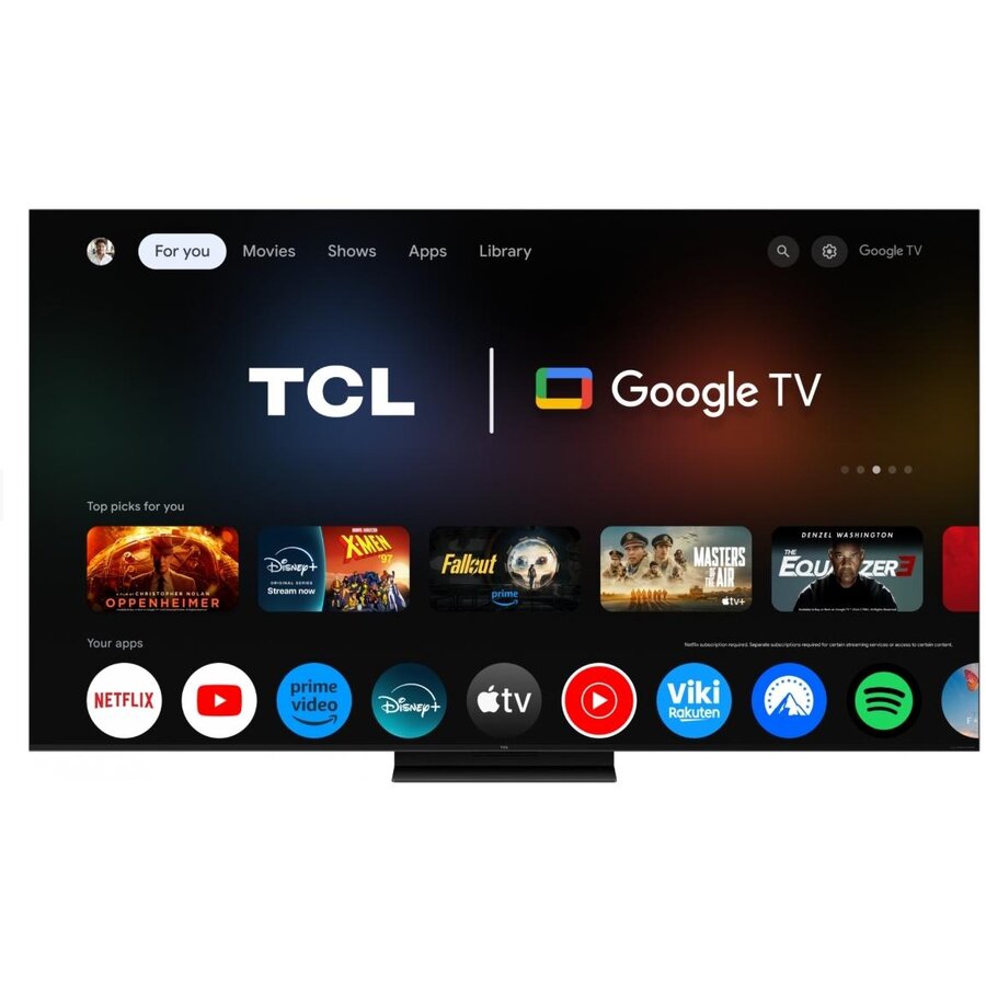 Televizor Mini LED 75Q7C 189cm 75inch Google TV Ultra HD 4K Black
