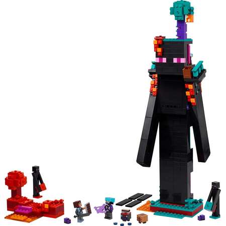LEGO 21279 Minecraft Turnul Enderman 9+ Ani ITGalaxy.ro