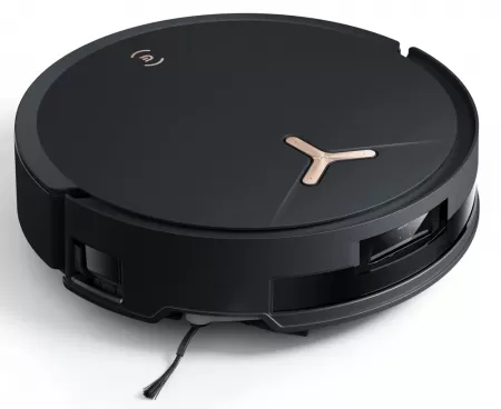 Robot de Aspirare Ecovacs Deebot T50 MAX PRO OMNI 18500Pa TruEdge 2.0 OZMO Turbo Statie Multifunctionala Capacitate Colectare 3L Autonomie pana la 180 Min Negru