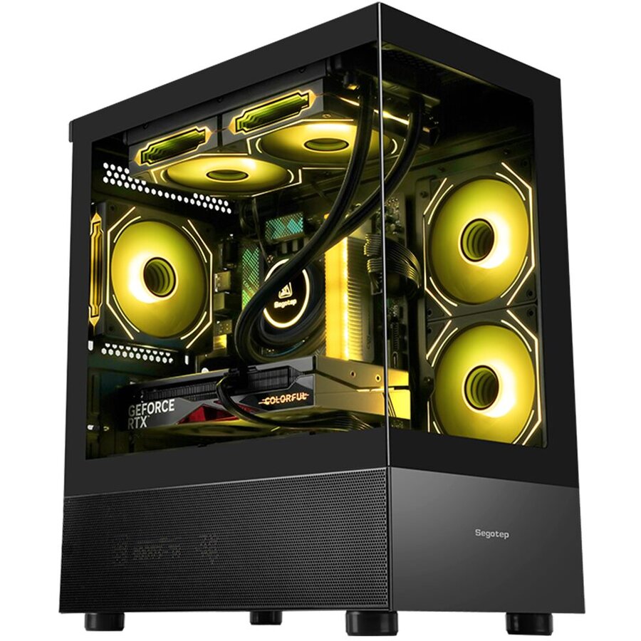 Carcasa PC Endura 240S Mini Tower fara Sursa Negru