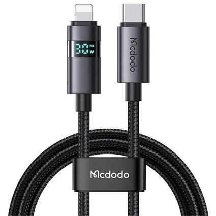 Cablu Date USB-C  Lightning  CA-6670 1.2m Negru