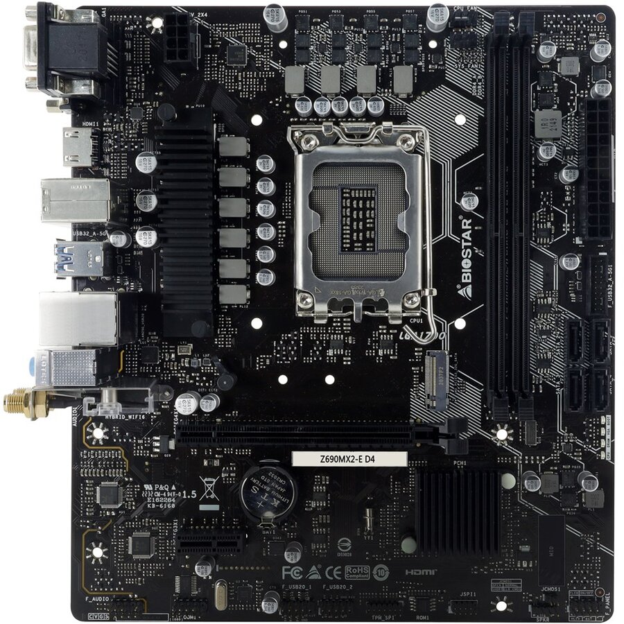 Placa De Baza Z690MX2-E D4 Intel Z690 LGA 1700 micro ATX