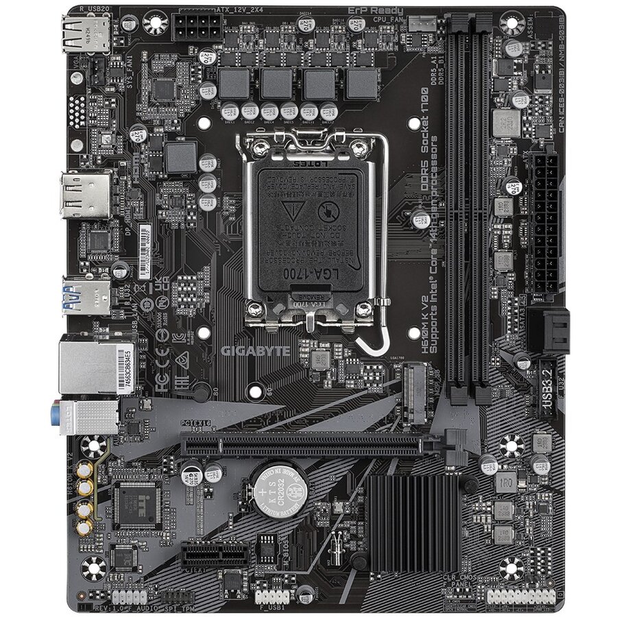 Placa De Baza H610M K V2 Intel Core 14th