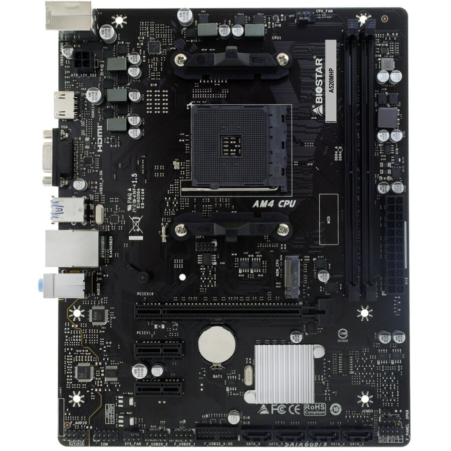 Placa De Baza A520MHP AMD A520 Socket AM4 micro ATX