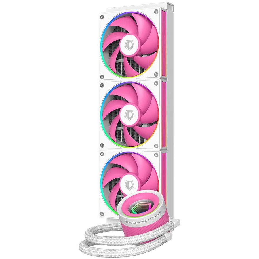 Cooler Procesor FX360 Infinity Pink Racire cu Lichid 3x 120MM Iluminare aRGB Alb/Roz