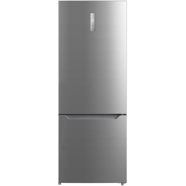 Combina Frigorifica SCX755NFE Full No Frost 360L Afisaj LCD Super Cooling Super Freeze Lumina LED Clasa E Argintiu