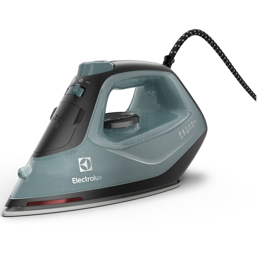 Fier de Calcat cu Aburi Care 500 E5SI2-6OG Jet Abur 110G/Min Rezervor Apa 250ML Talpa Ceramica Autocuratare Verde Oceanic/Gri