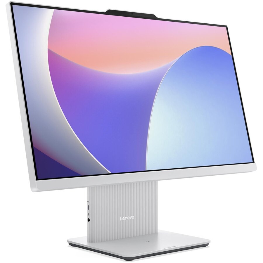 Sistem All in One IdeaCentre AIO 24IRH9 FHD 23.8inch Intel Core 5 210H 16GB 512GB SSD SSD Free Dos Cloud Grey