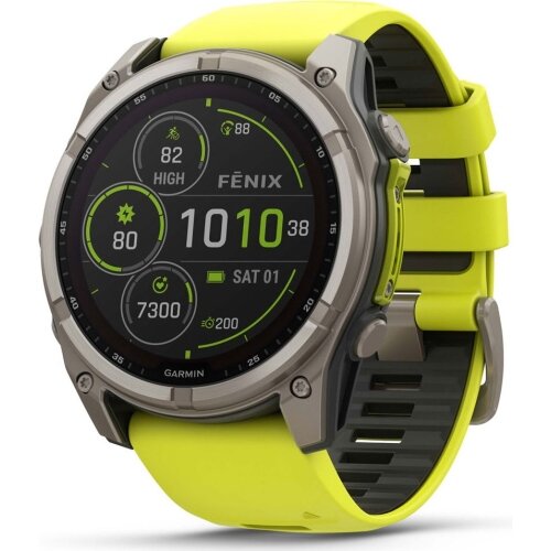 Smartwatch Fenix 8 Yellow Graphite