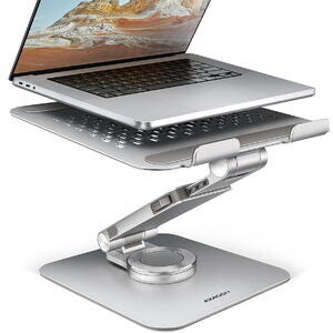 Stand STND-LR Rotire 360grade Compatibiliate  10 - 17.3inch Argintiu