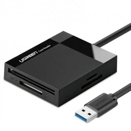 Card Reader CR125 USB-A 3.0 Negru