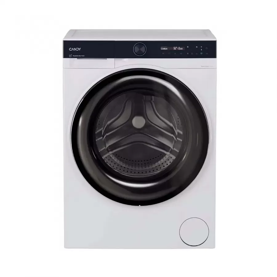 Mașina de Spălat Rufe Frontală Candy ProWash 700 (BS 48SB6-S) 8KG 1400RPM Motor Inverter Steam Soft Drum Dual Spray Wi-Fi Clasa A Alb